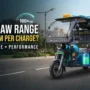 E-rickshaw range and kilometres per charge in India