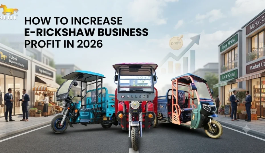How to increase e-rickshaw business profit in 2026